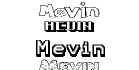 Coloriage Mevin