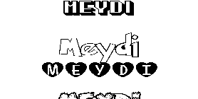 Coloriage Meydi