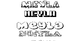 Coloriage Meyla