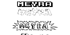 Coloriage Meyra