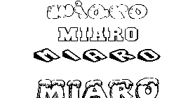 Coloriage Miaro