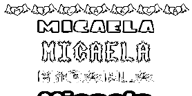 Coloriage Micaela