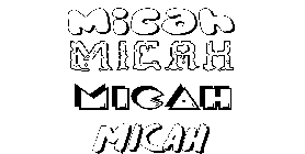 Coloriage Micah
