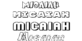 Coloriage Micaiah