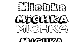 Coloriage Michka