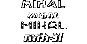Coloriage Mihal