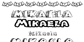 Coloriage Mikaela