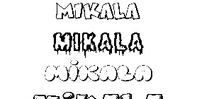 Coloriage Mikala
