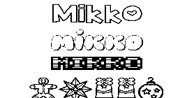 Coloriage Mikko