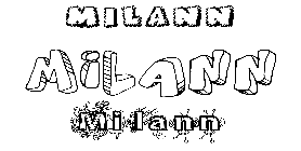 Coloriage Milann