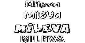 Coloriage Mileva