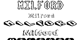 Coloriage Milford