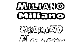 Coloriage Miliano