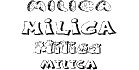 Coloriage Milica