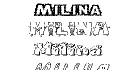 Coloriage Milina