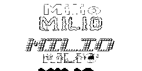 Coloriage Milio