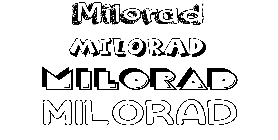 Coloriage Milorad