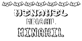 Coloriage Minahil