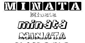 Coloriage Minata