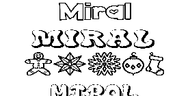 Coloriage Miral