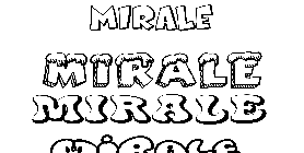 Coloriage Mirale