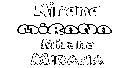 Coloriage Mirana