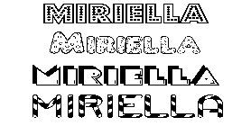 Coloriage Miriella