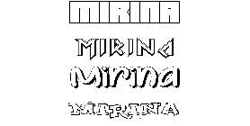 Coloriage Mirina