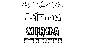 Coloriage Mirna