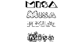 Coloriage Misa