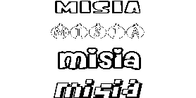 Coloriage Misia