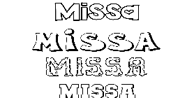 Coloriage Missa