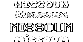 Coloriage Missoum