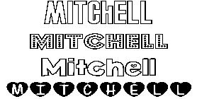 Coloriage Mitchell