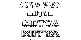 Coloriage Mitya