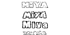 Coloriage Miya
