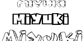 Coloriage Miyuki