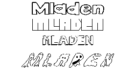 Coloriage Mladen