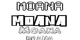 Coloriage Moana