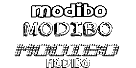 Coloriage Modibo