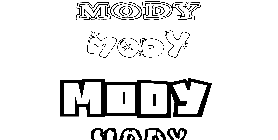 Coloriage Mody