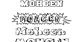 Coloriage Mohcen