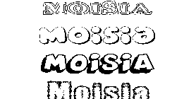 Coloriage Moisia