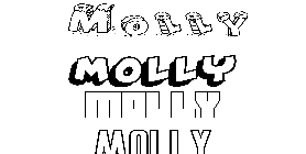 Coloriage Molly