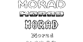 Coloriage Morad
