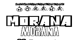 Coloriage Morana