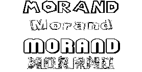 Coloriage Morand