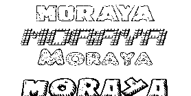 Coloriage Moraya