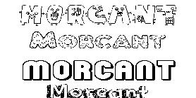 Coloriage Morcant