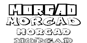 Coloriage Morgad